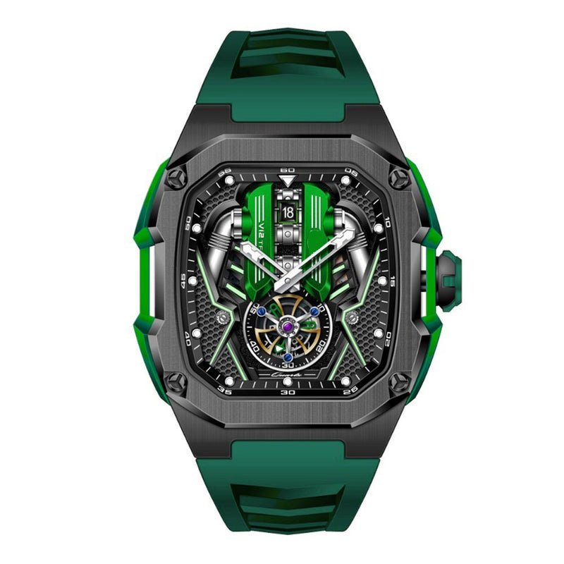 Reloj Gruben Watches 812 SuperFast - Diseño inspirado en motor Ferrari V12