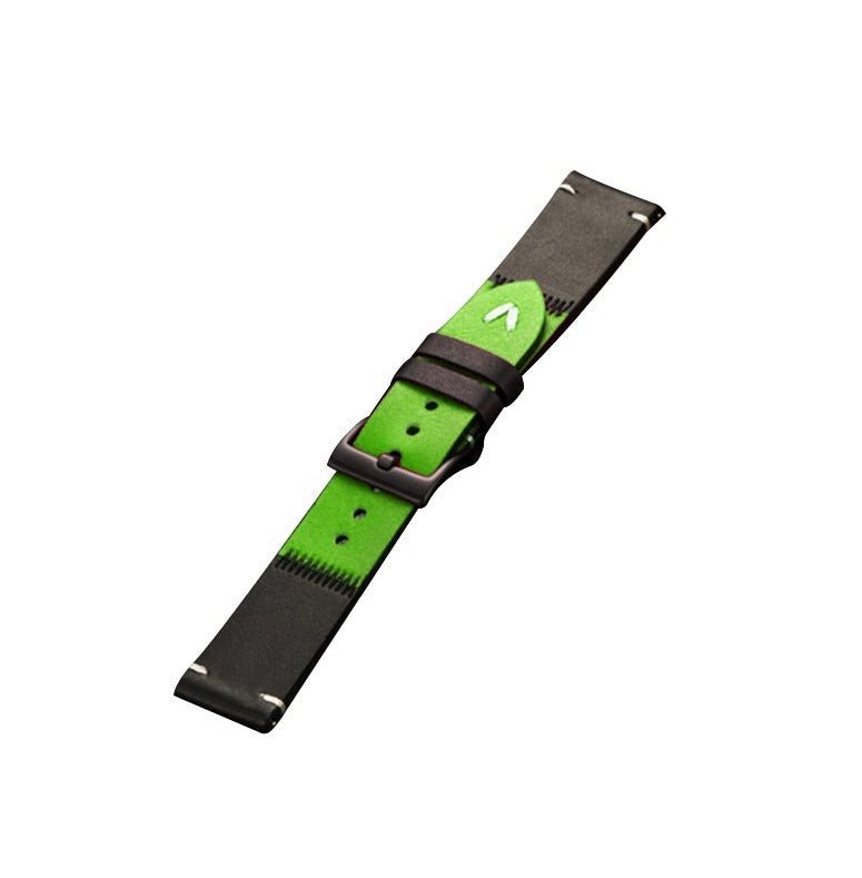 Correa de piel con detallado - Gruben Watches